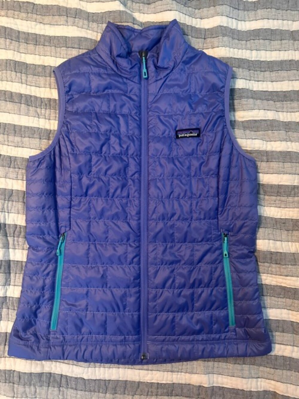 Patagonia Women's Nano Puff Vest, Size M, Purple